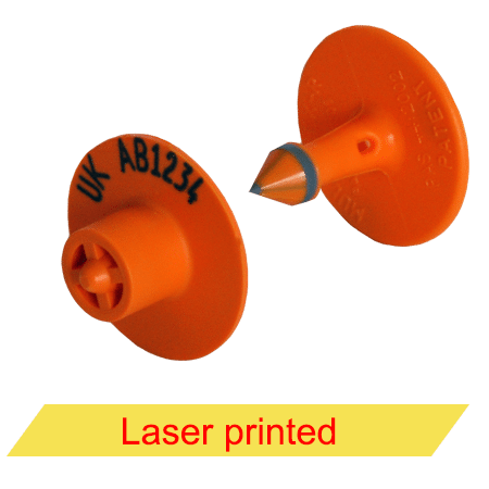 Pig Ear Tags - Laser-printed